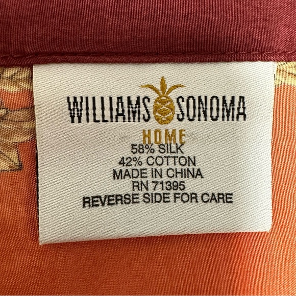 Willams Sonoma Home Set of 5 Silk & Cotton Placemats *one spot* - Picture 7 of 10